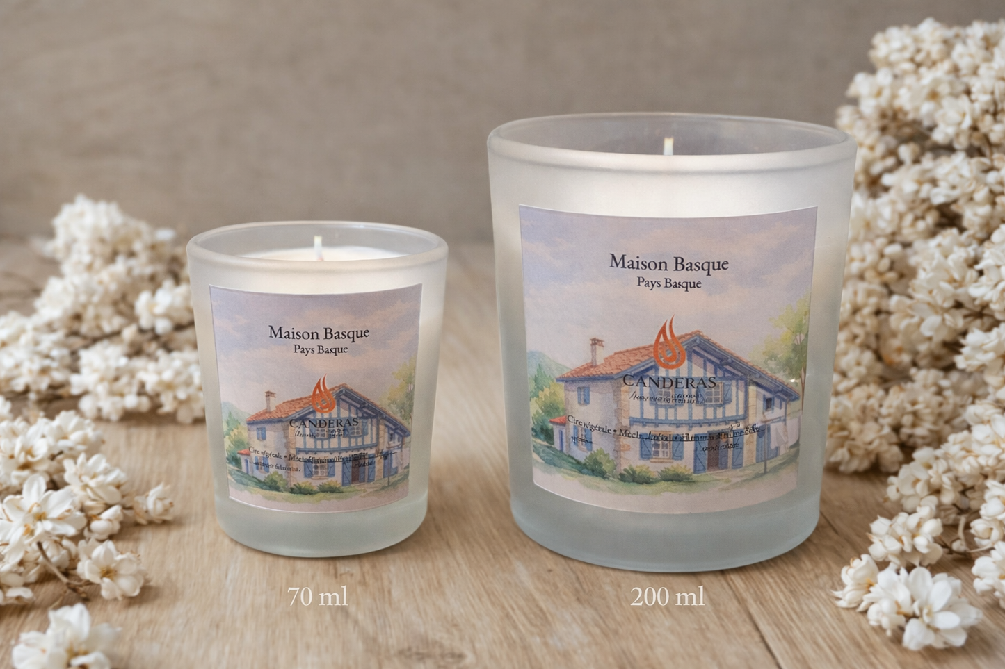 Maison basque — Bougie 200 ml