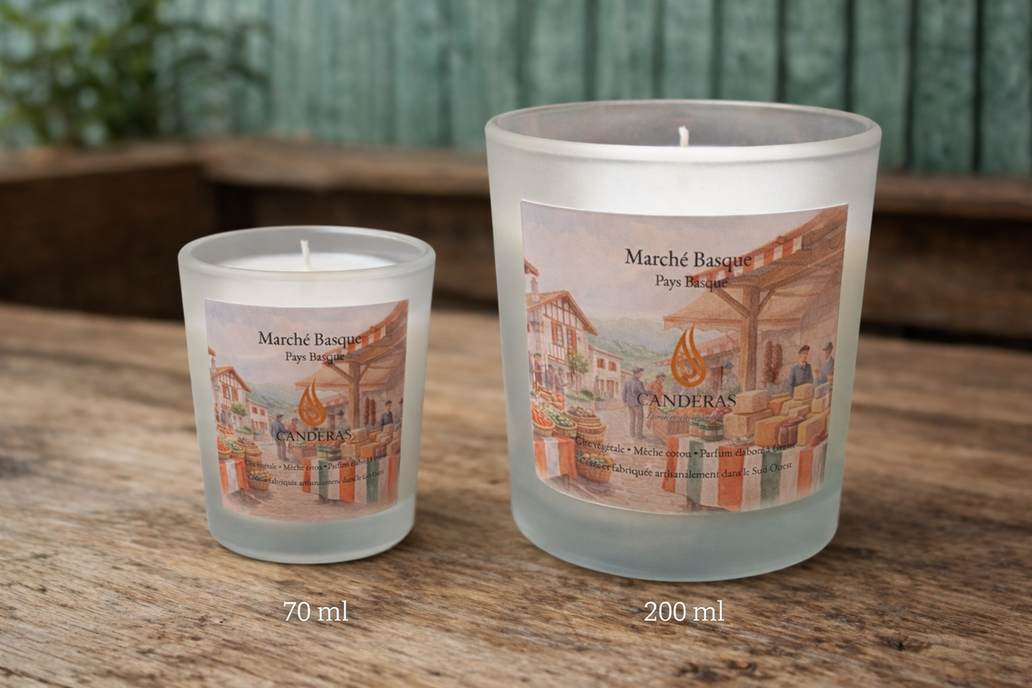 Marché basque — Bougie 200 ml