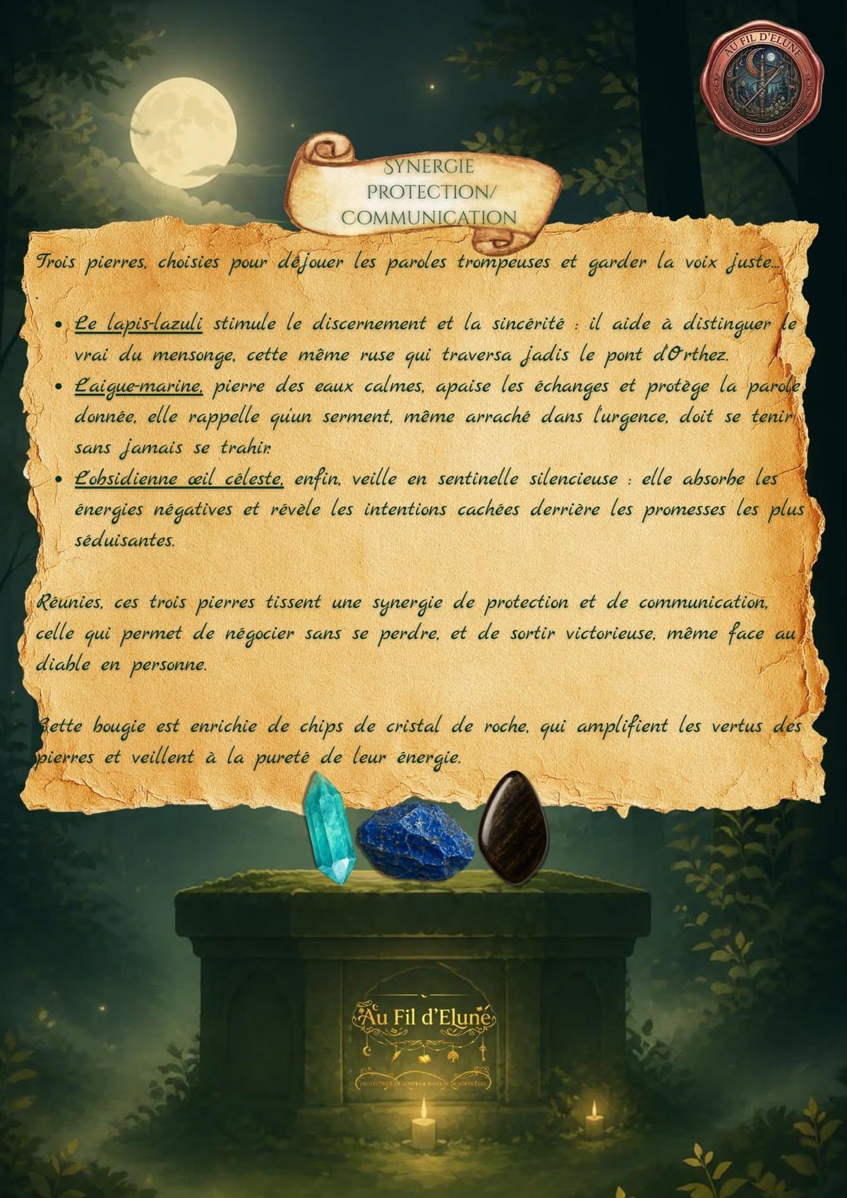 Le Pacte d’Orthez — Bougie Halloween 200 ml