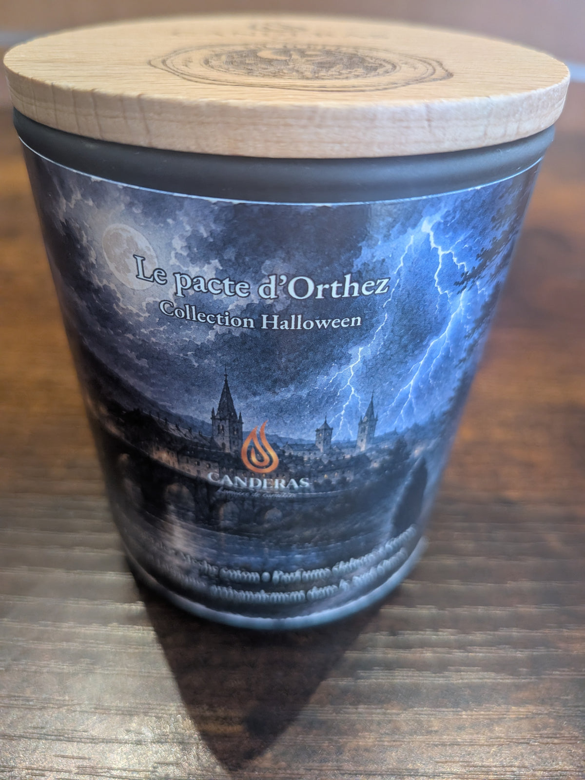 Le Pacte d’Orthez — bougie Halloween Candèras