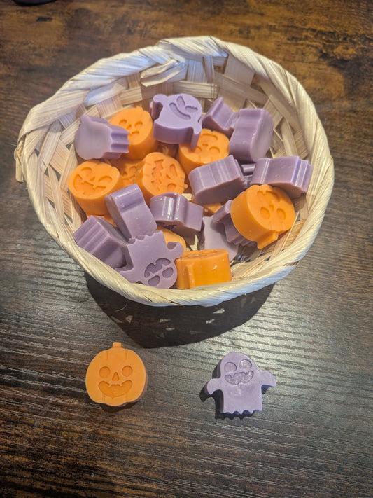 Fondants Halloween — Citrouille & Fantôme
