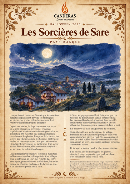 Les Sorcières de Sare — Bougie Halloween 200 ml