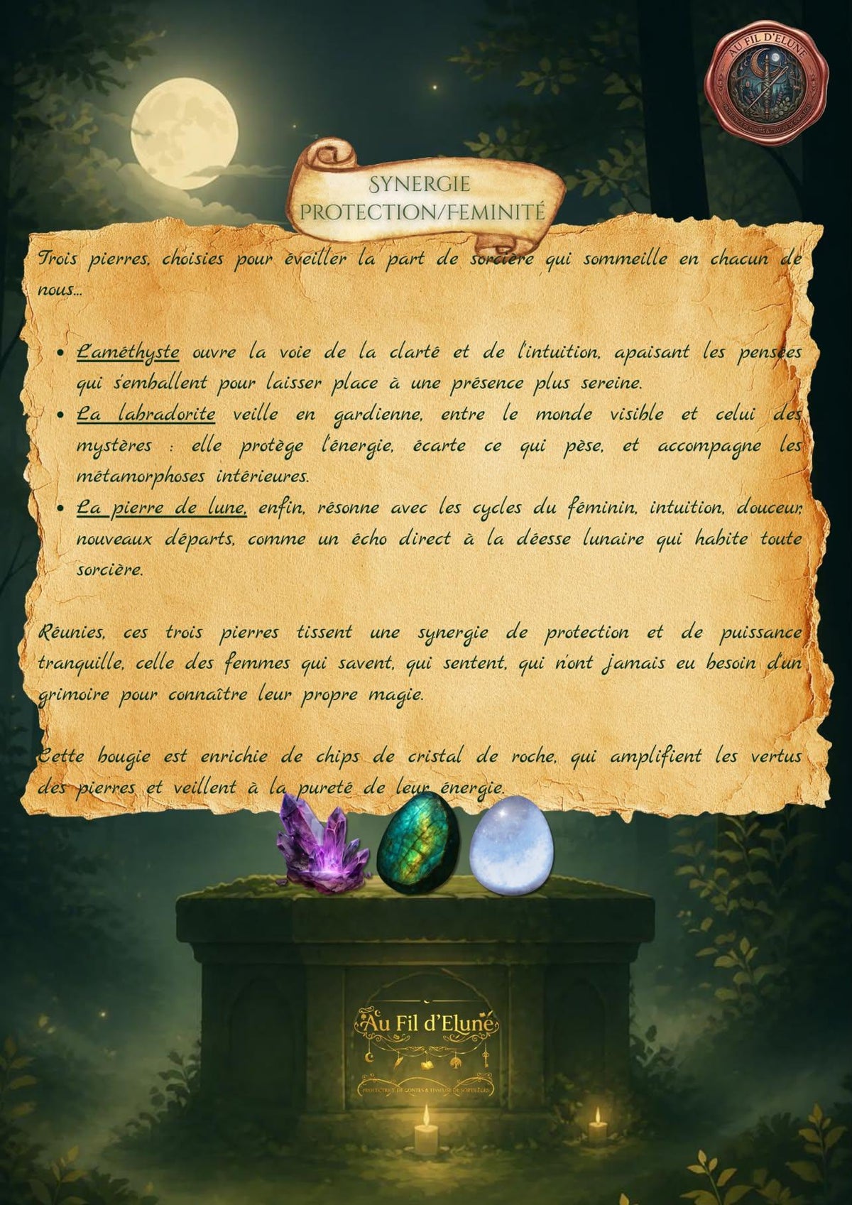 Les Sorcières de Sare — Bougie Halloween 200 ml